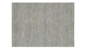 Handwebteppich  Tula ¦ silber ¦ Wolle ¦ Maße (cm): B: 90