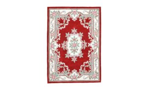 Handtuftteppich  Ming ¦ rot ¦ Synthetische Fasern ¦ Maße (cm): B: 70 H: 1
