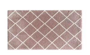 como Tuft-Teppich  Mesh ¦ rosa/pink ¦ Synthetische Fasern ¦ Maße (cm): B: 80 H: 2