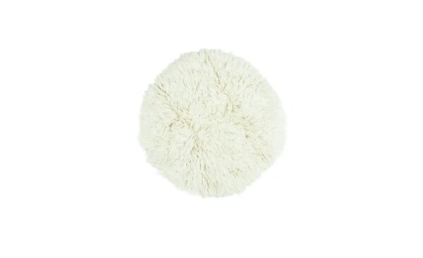 THEKO Flokati Wollteppich  Flokos ¦ beige ¦ Wolle ¦ Maße (cm): B: 140 H: 10