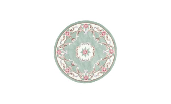 THEKO Vintageteppich  Ming ¦ grün ¦ Synthetische Fasern ¦ Maße (cm): B: 150 H: 1