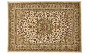THEKO Orientteppich  Hamadan ¦ beige ¦ Synthetische Fasern ¦ Maße (cm): B: 66 H: 1