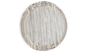 THEKO Wollteppich  Nakarta ¦ grau ¦ Wolle ¦ Maße (cm): B: 150 H: 1
