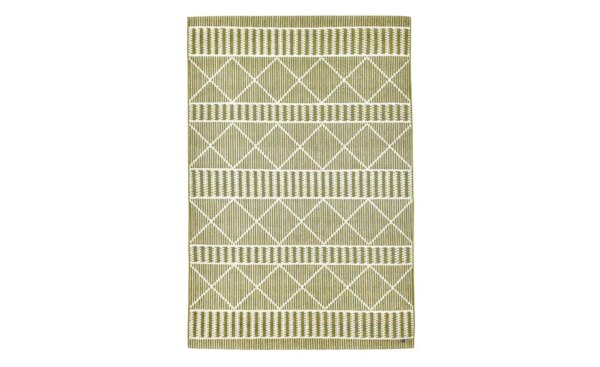 Tom Tailor Outdoorteppich  Funky Geometric ¦ grün ¦ Synthetische Fasern ¦ Maße (cm): B: 120 H: 0