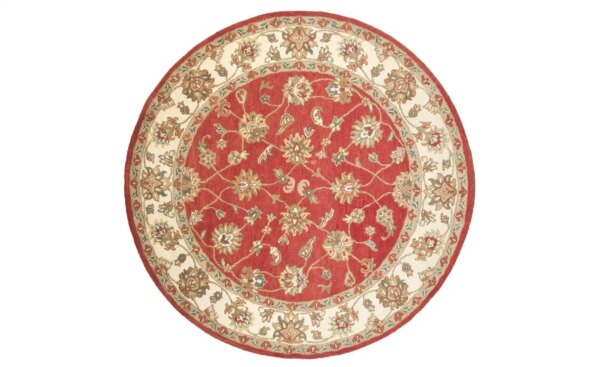 THEKO Wollteppich  Royal Ziegler ¦ creme ¦ Wolle ¦ Maße (cm): B: 190 H: 1