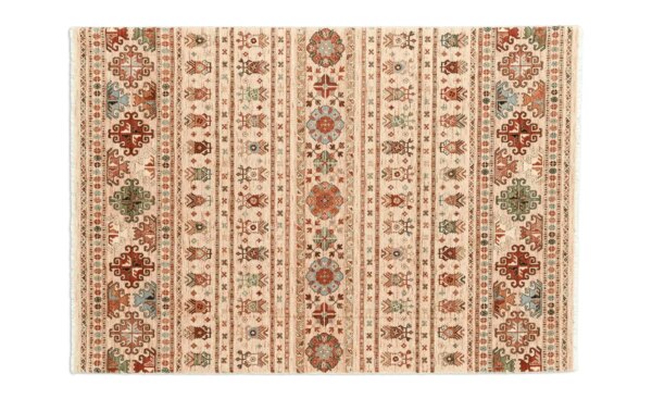 THEKO Wollteppich   Saharna ¦ beige ¦ Wolle ¦ Maße (cm): B: 120 H: 1