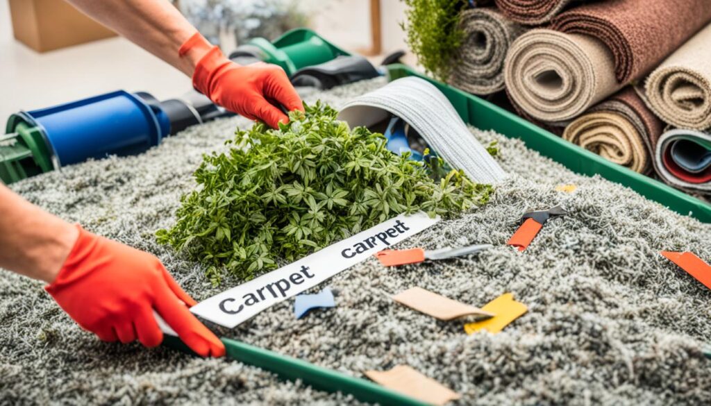 Teppich-Recycling